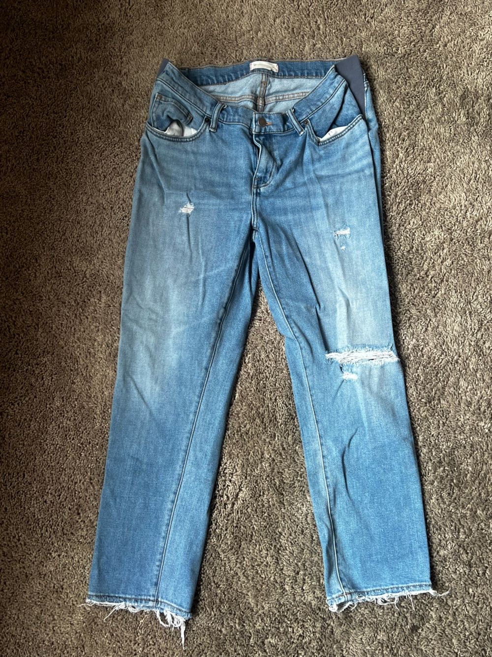 HATCH Collection ‘ The Heritage Boyfriend Maternity Jeans ‘ Size 28 W28
